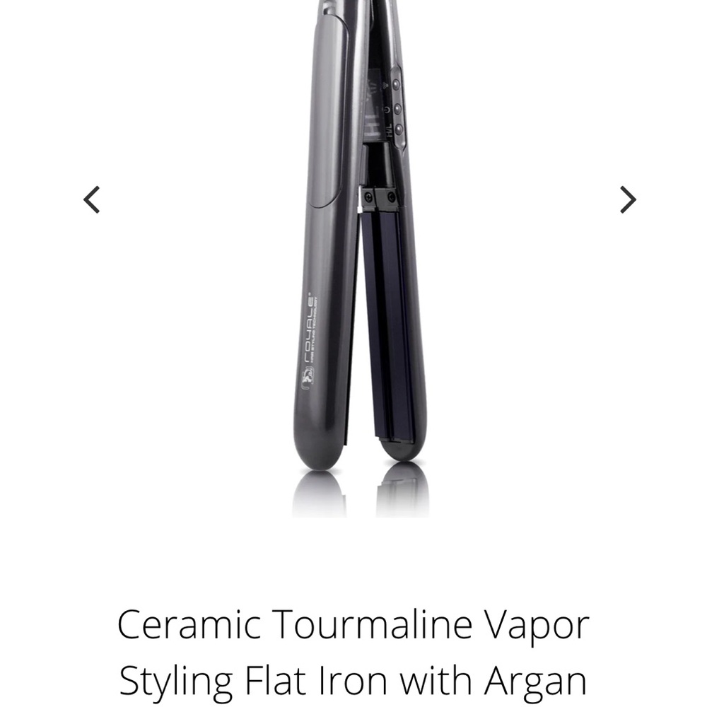 Black Ceramic Hair Straightener with Tourmaline Technology - Picture 7 of 16